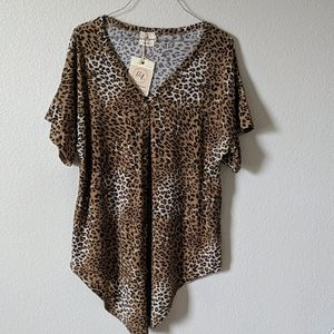 Leopard top Grace & Emma